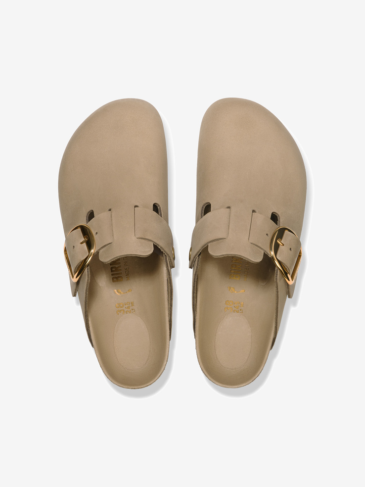 KLAPKI BIRKENSTOCK BOSTON BB LEOI TABACCO BROWN HEX