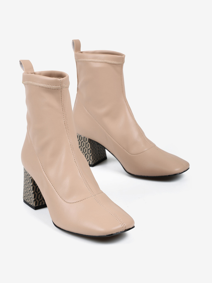 BOTKI HEGO'S Milano 2761029 CAP NUDE