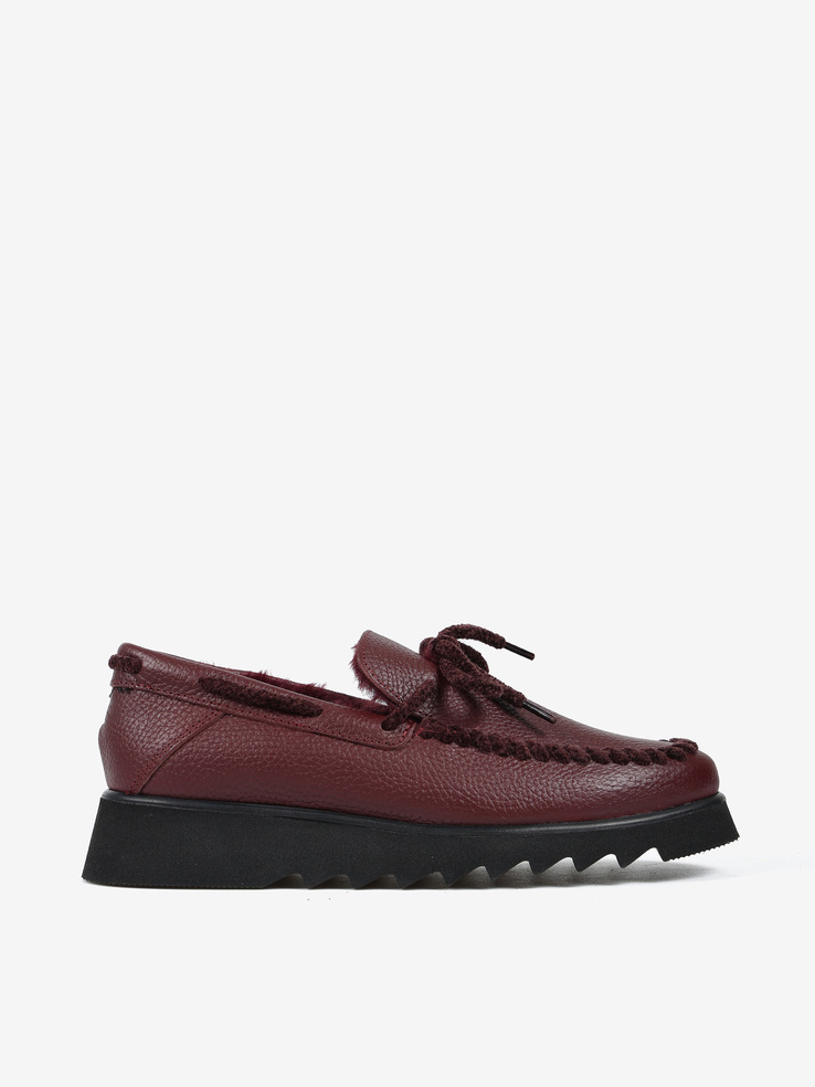 MOKASYNY HEGO'S Milano 2034 DOLLARO BORDEAUX