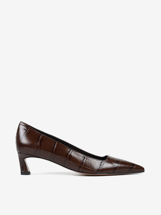 SZPILKI HEGO'S Milano R599 COCCO CAFFE