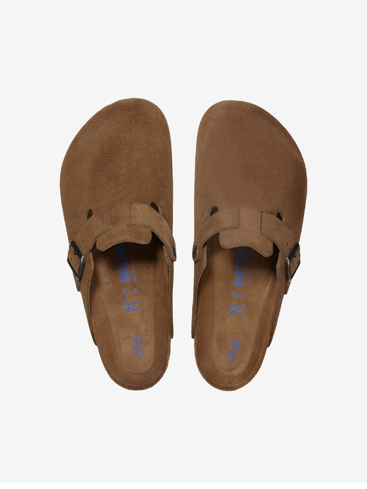 KLAPKI BIRKENSTOCK BOSTON SFB LEVE DARK TEA TONAL FB