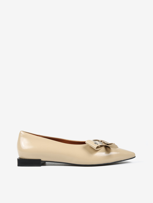 BALERINY HEGO'S Milano 25512-530B EGIDIO CHAMPAGNE