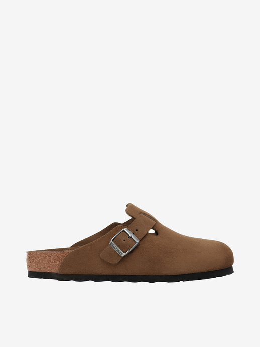 KLAPKI BIRKENSTOCK BOSTON SFB LEVE DARK TEA TONAL FB
