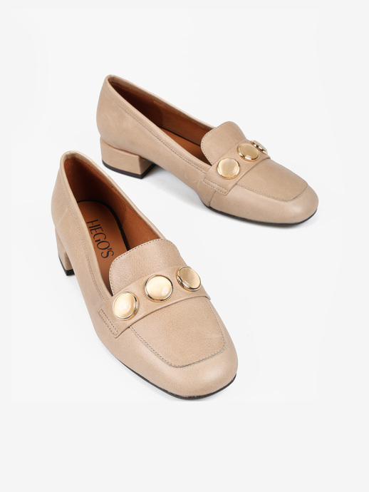 MOKASYNY HEGO'S Milano 25523-610A SARATOGA TAUPE