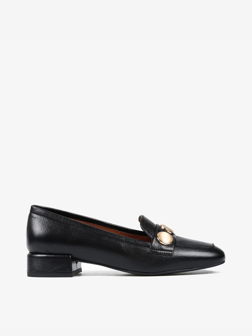 MOKASYNY HEGO'S Milano 25523-610A SARATOGA NEGRO