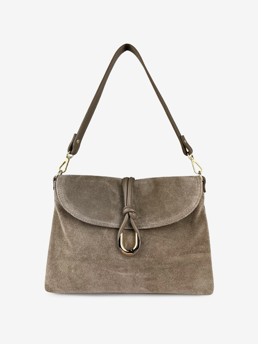 TOREBKA DAMSKA HEGO'S Milano 21129 CROSTA TAUPE