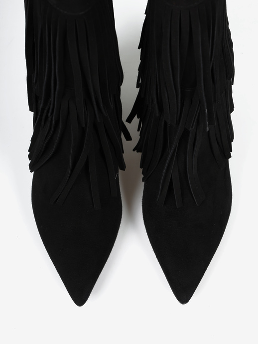 BOTKI HEGO'S Milano P186 CAMOSCIO NERO