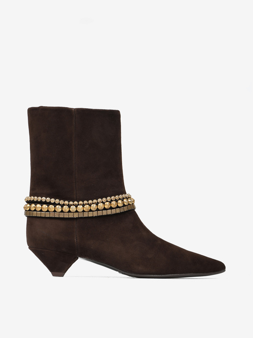 BOTKI HEGO'S Milano P1752 CAMOSCIO T.MORO