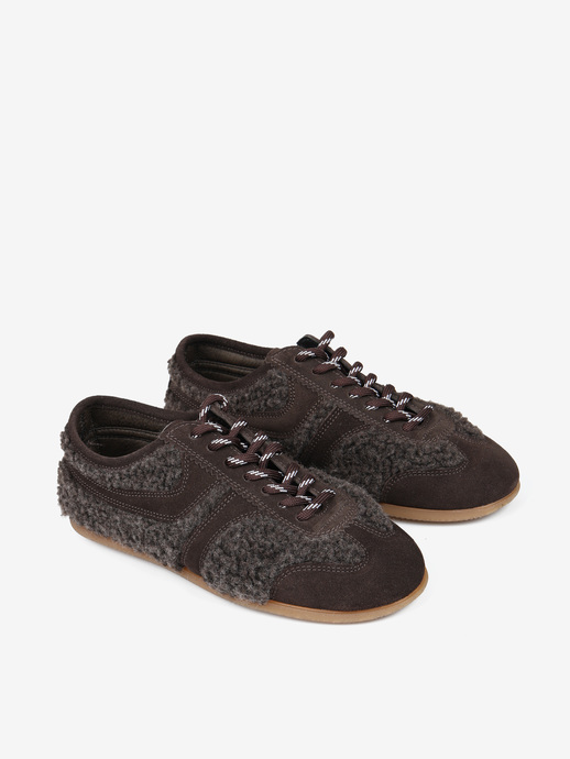SNEAKERSY HEGO'S Milano 5138 MONTONE/CAMOSCIO T.MORO
