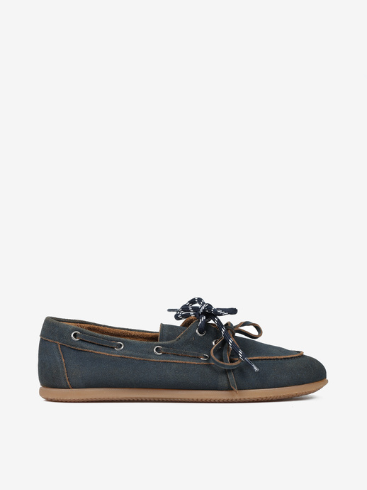 MOKASYNY HEGO'S Milano 5120 DELAVE BLU