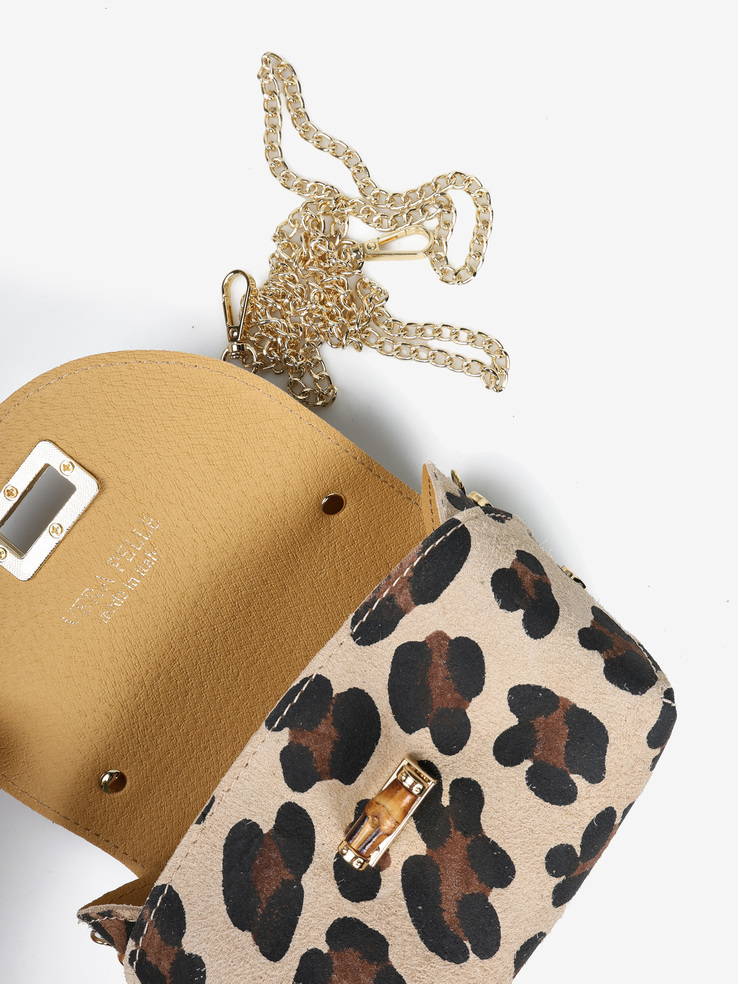 TOREBKA DAMSKA HEGO'S Milano 1558C CROSTA LEOPARDO