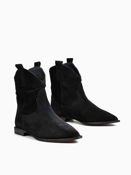 BOTKI HEGO'S MILANO CV212 CROSTA NERO