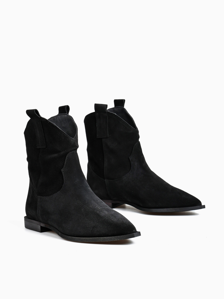 BOTKI HEGO'S MILANO CV212 CROSTA NERO
