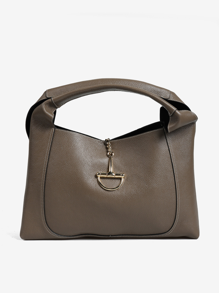 TOREBKA DAMSKA HEGO'S Milano 047G MARTELLATO TAUPE