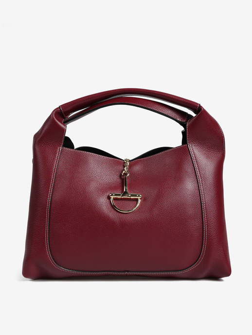 TOREBKA DAMSKA HEGO'S Milano 047G MARTELLATO BURGUNDY
