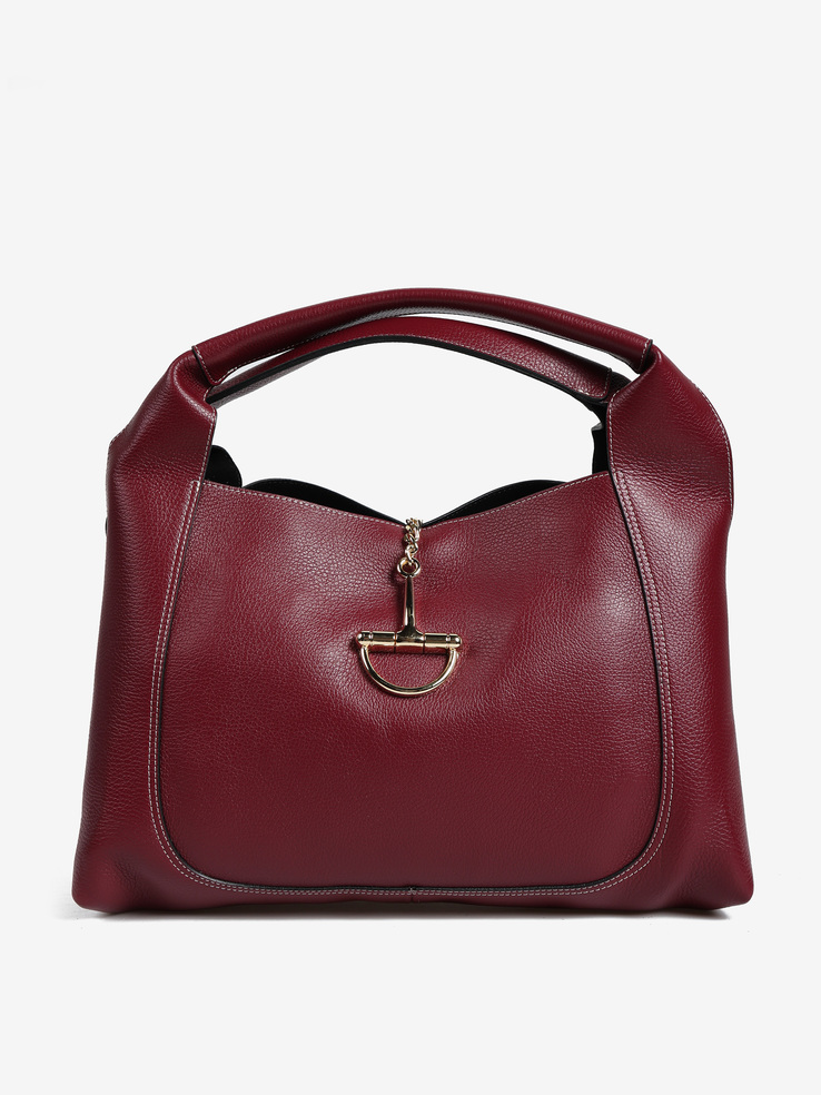 TOREBKA DAMSKA HEGO'S Milano 047G MARTELLATO BURGUNDY