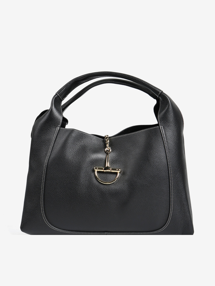 TOREBKA DAMSKA HEGO'S Milano 047G MARTELLATO NERO