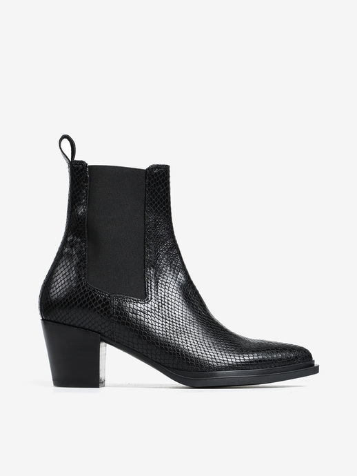 BOTKI HEGO'S MILANO R2567 PITONE NERO