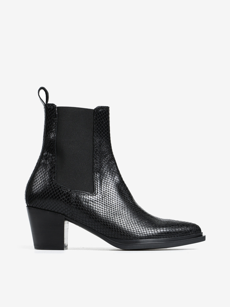 BOTKI HEGO'S MILANO R2567 PITONE NERO