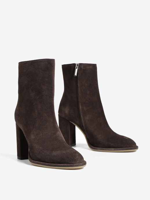 BOTKI HEGO'S MILANO R2462 VELOUR CAFFE