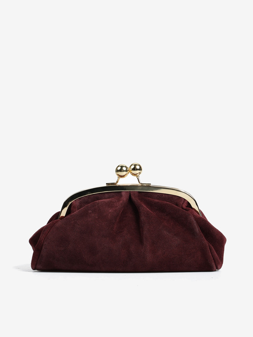 TOREBKA DAMSKA HEGO'S Milano 6155C CROSTA BURGUNDY
