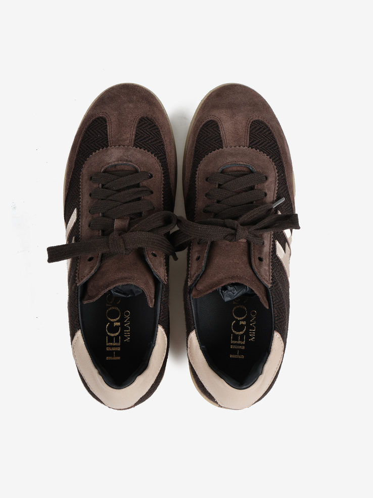 SNEAKERSY HEGO'S MILANO R01 H OPALO/COFFEE