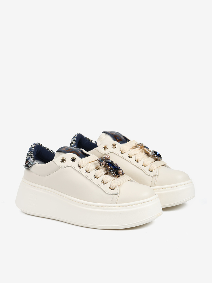 SNEAKERSY GIO+ PIA424A COMBI PANNA CHIC