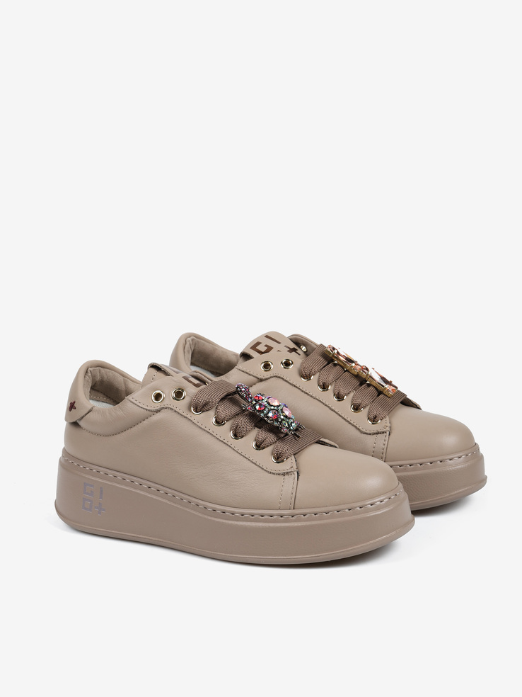 SNEAKERSY GIO+ PIA432B COMBI TARTA TAUPE