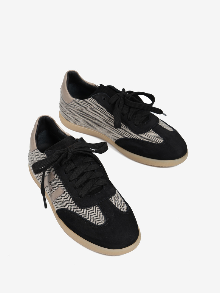 SNEAKERSY HEGO'S MILANO R01 H CRUDO/NERO/MALTO