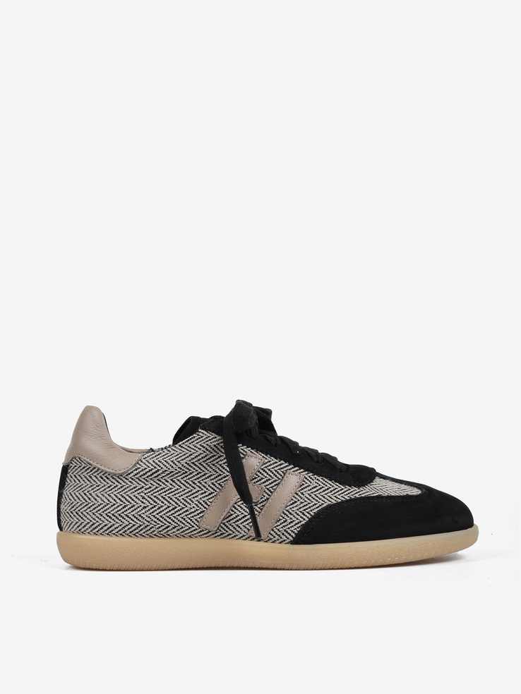 SNEAKERSY HEGO'S MILANO R01 H CRUDO/NERO/MALTO