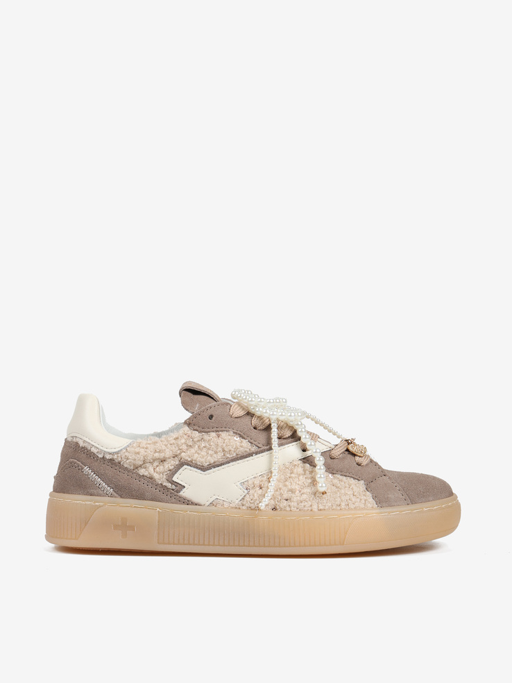 SNEAKERSY GIO+ BLUE30A COMBI ORSETTO BEIGE