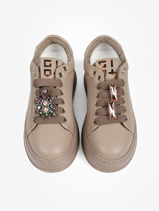 SNEAKERSY GIO+ PIA432B COMBI TARTA TAUPE