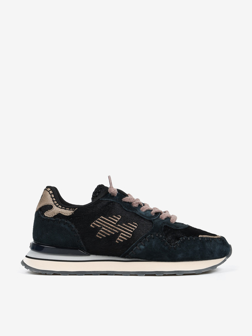 SNEAKERSY MRP MRP06UPHS/17 COMBI PONY BLACK