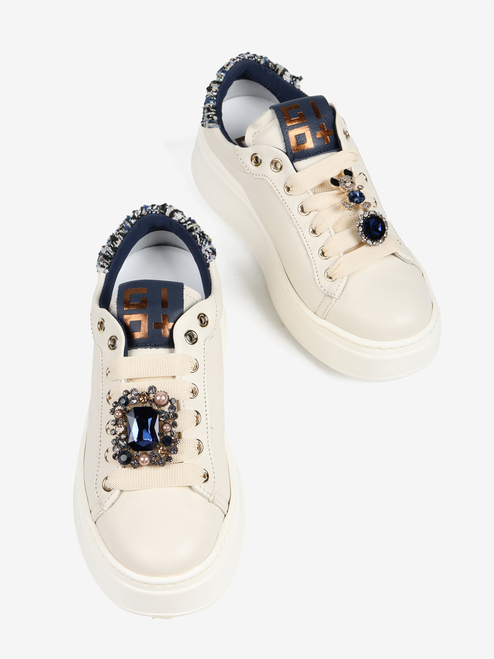BIAŁE SNEAKERSY GIO+