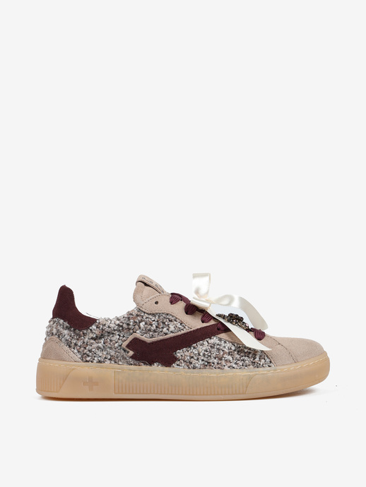 SNEAKERSY GIO+ BLUE36A COMBI BOUCLE