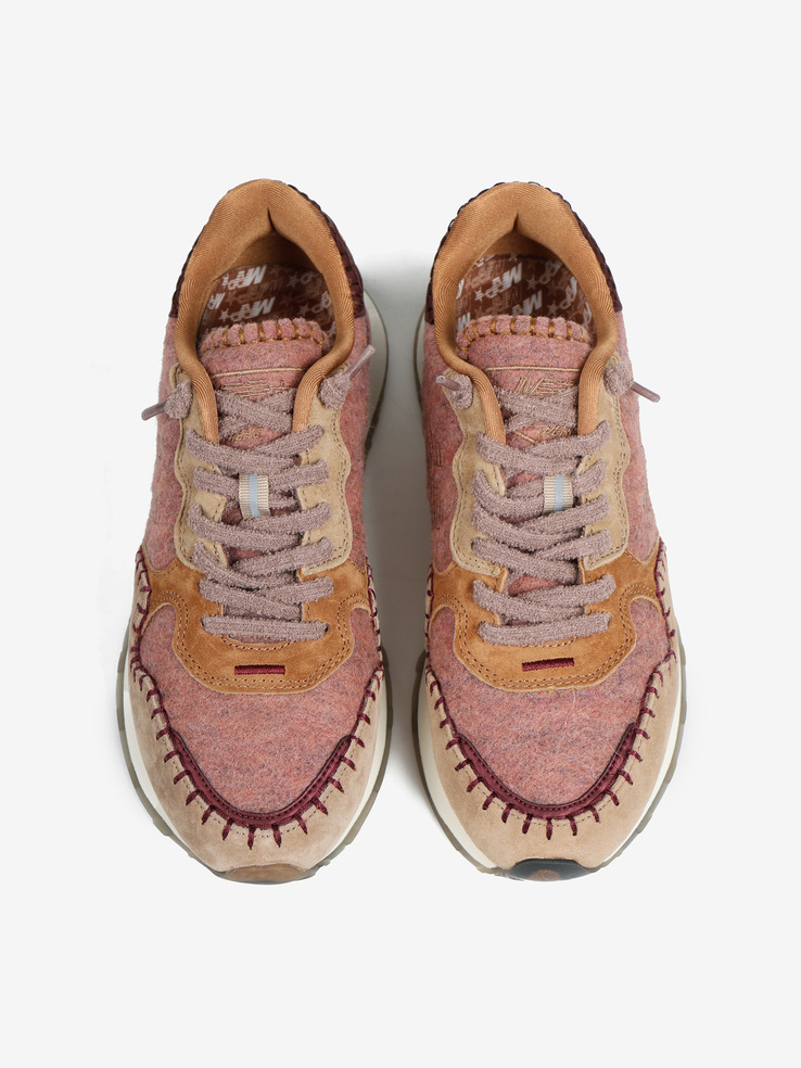 SNEAKERSY MRP MRP06UPHS/3 COMBI NUDE/SAND/BROWN