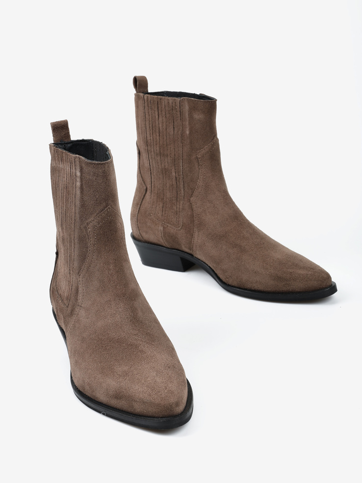 KOWBOJKI HEGO'S MILANO IDEA-02 VELOUR TAUPE