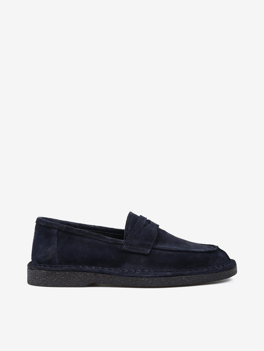 MOKASYNY HEGO'S MILANO RO RS41 SUEDE NAVY BLUE