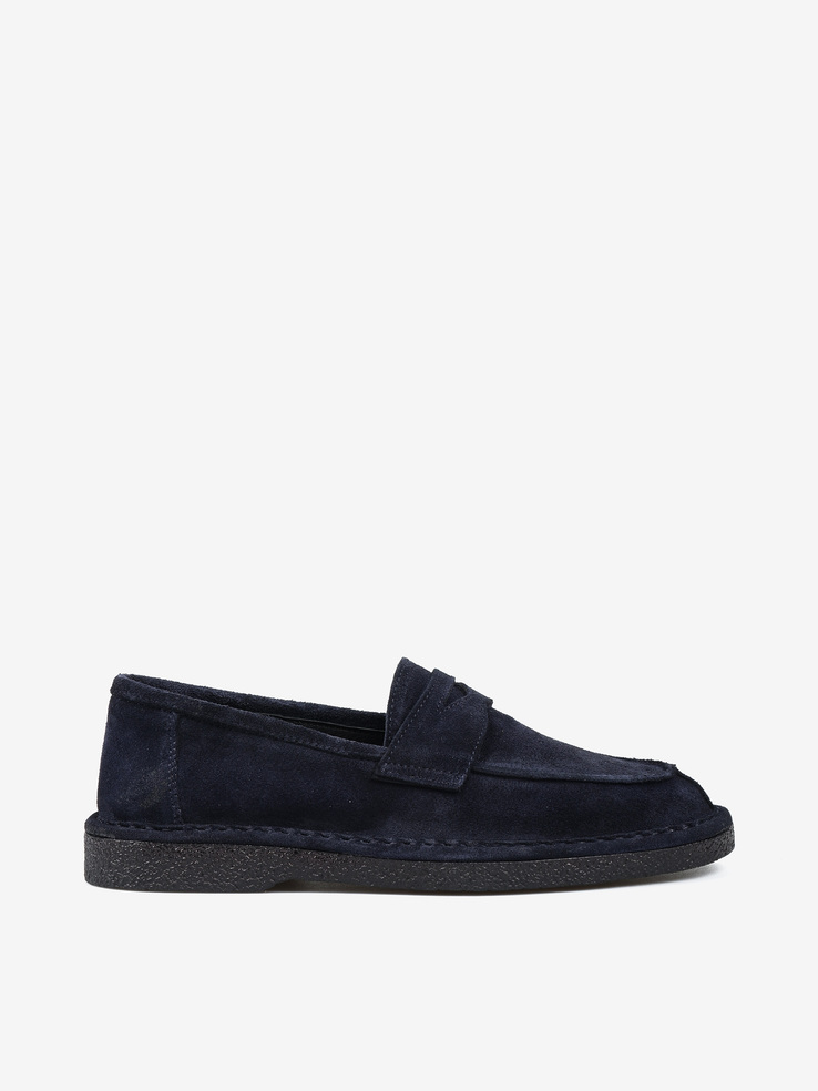 MOKASYNY HEGO'S MILANO RO RS41 SUEDE NAVY BLUE