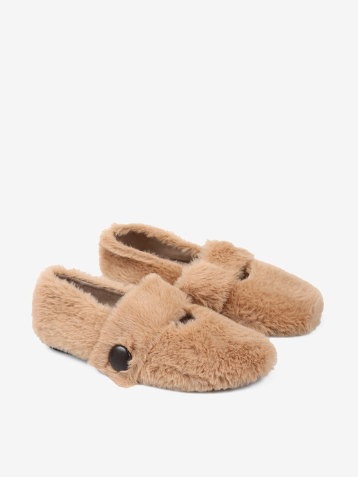 BALERINY HEGO'S MILANO 25K.027 FUR BEIGE