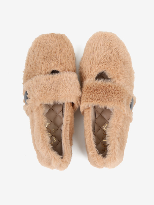 BALERINY HEGO'S MILANO 25K.027 FUR BEIGE