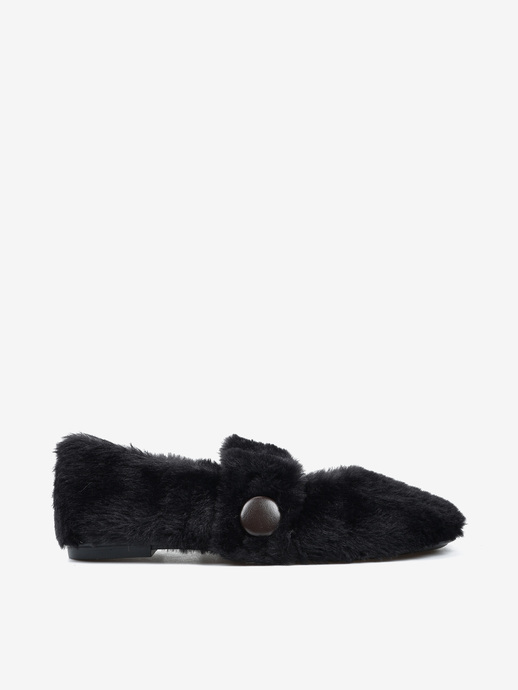 BALERINY HEGO'S MILANO 25K.027 FUR BLACK
