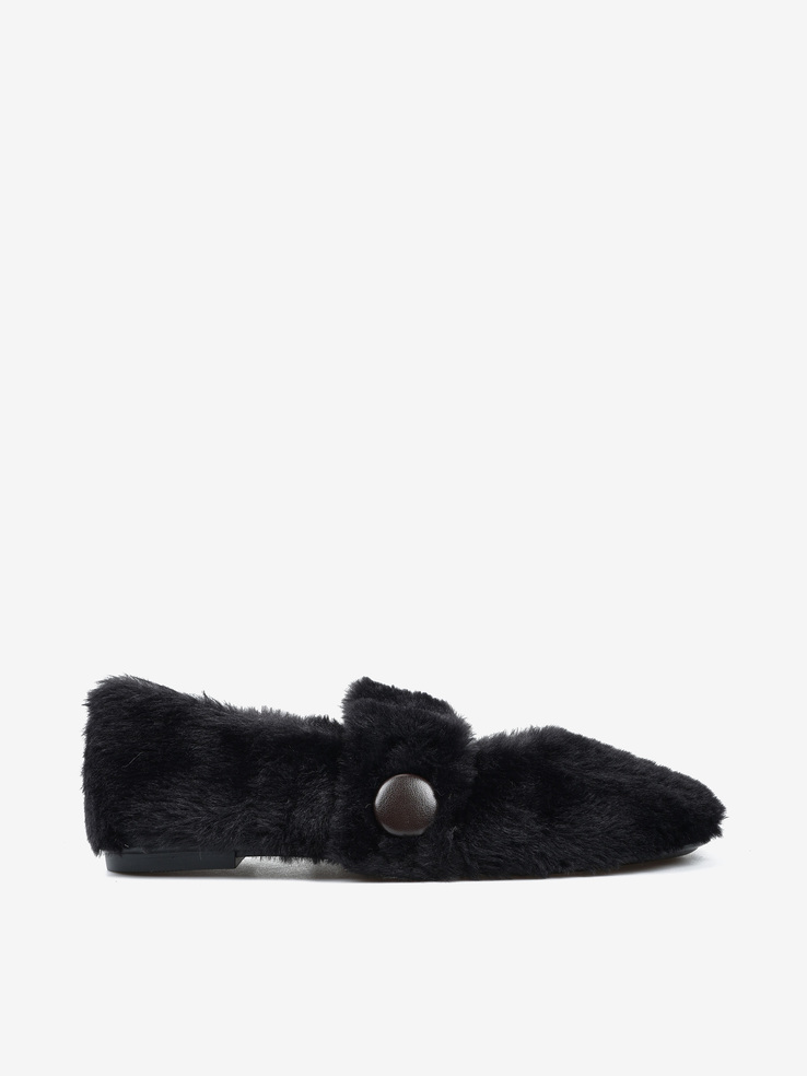 BALERINY HEGO'S MILANO 25K.027 FUR BLACK