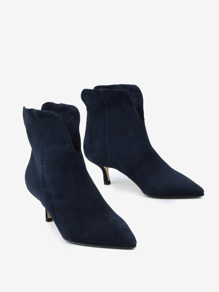 BOTKI HEGO'S Milano 8932 CAMOSCIO BLU NAVY