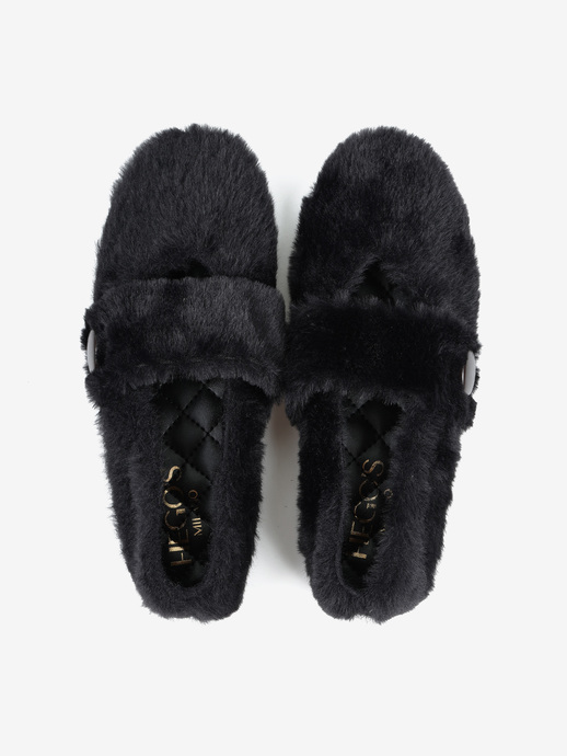 BALERINY HEGO'S MILANO 25K.027 FUR BLACK