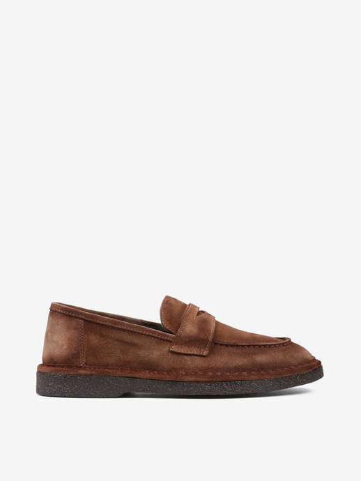 MOKASYNY HEGO'S MILANO RO S40 SUEDE TAUPE