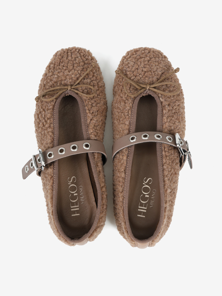 BALERINY HEGO'S MILANO 5235 MONTONE TAUPE