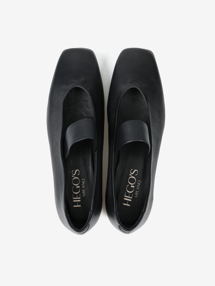 BALERINY HEGO'S MILANO 5215 NAPPA NERO