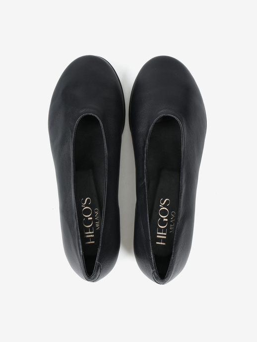 BALERINY HEGO'S MILANO 5228 NAPPA NERO