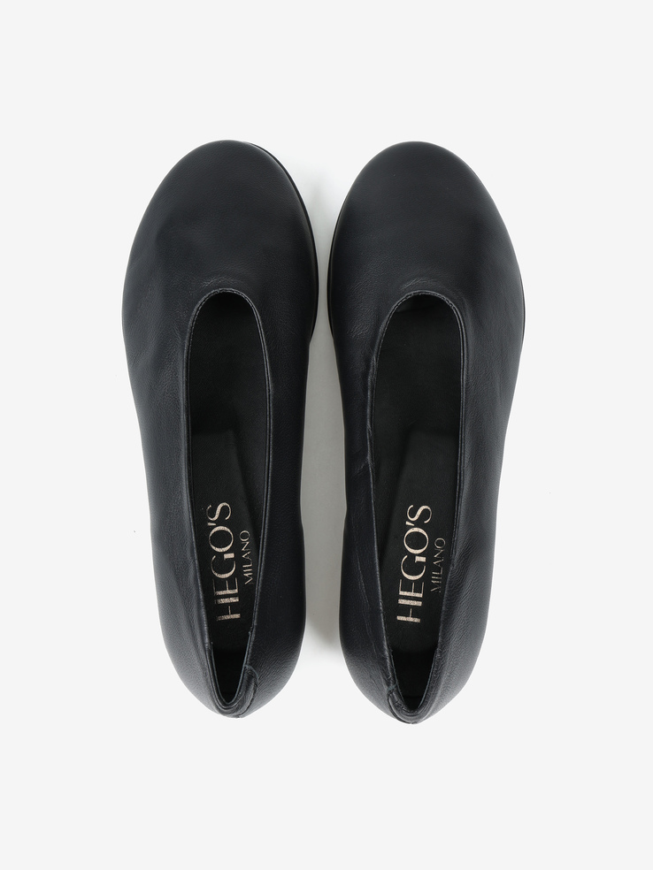 BALERINY HEGO'S MILANO 5228 NAPPA NERO
